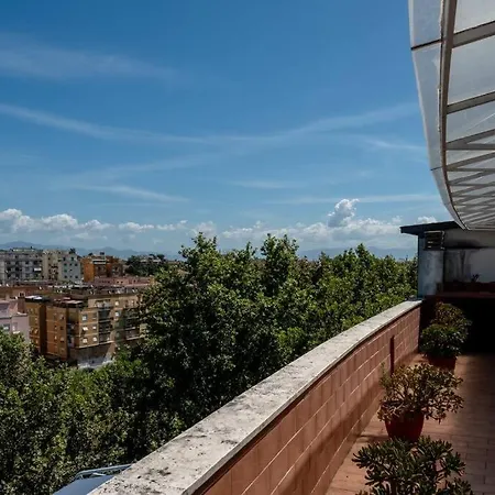 Attico Per Quattro Persone Sulla Nomentana, Wi-fi, Aria Condizionata Apartment Rome