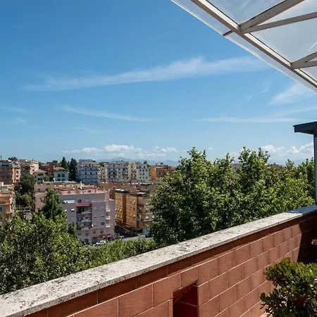 Apartment Attico Per Quattro Persone Sulla Nomentana, Wi-fi, Aria Condizionata